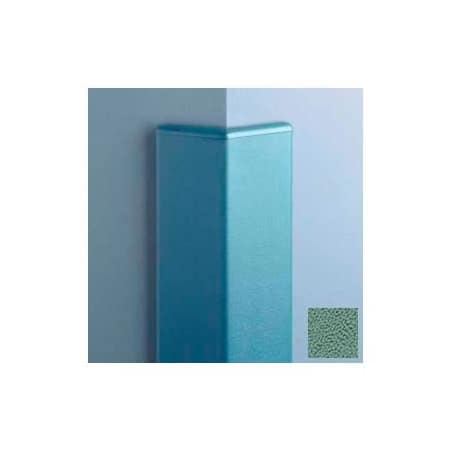 Pawling Surface Mounted Corner Guard 135Deg, 3'' Wings, 12'H W/Caps, Teal CG-135R-12-377